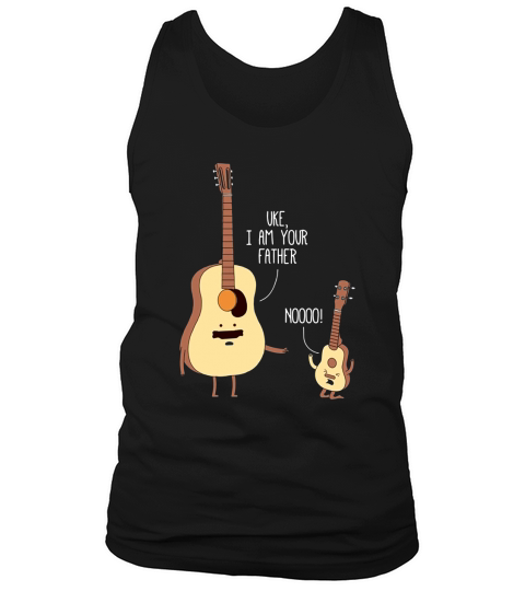 Uke I Am Your Father T Shirt Ukulele Guitar Music Tank Top Unisex