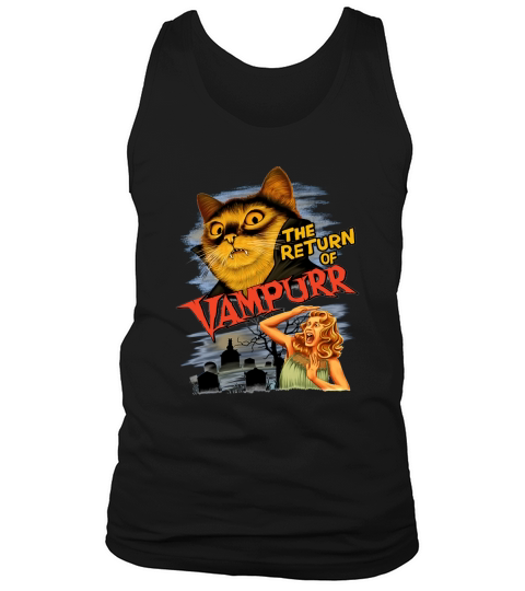 The Return of Vampurr Cat Vampire Tank Top Unisex