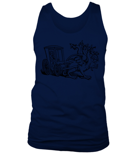 Carriage drawn by monster Tank Top Unisex