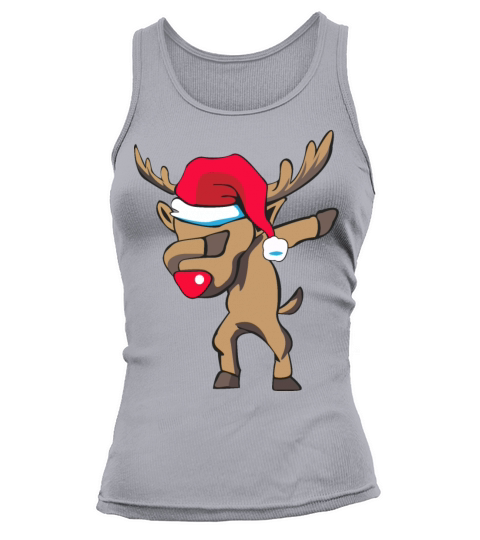 dabbing Rudolph for Christmas as a gift Women's Tank Top
