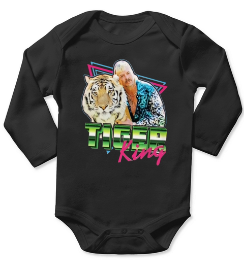 tiger king Long Sleeve Baby One-Piece