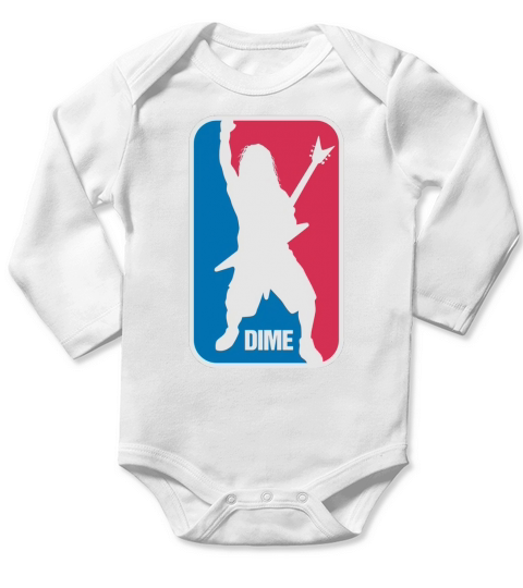 DIME - Dimebag Darrell Sport Log Long Sleeve Baby One-Piece