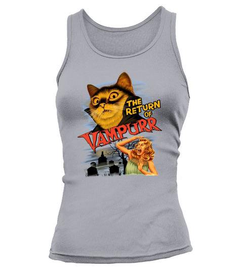The Return of Vampurr Cat Vampire Tank top Woman