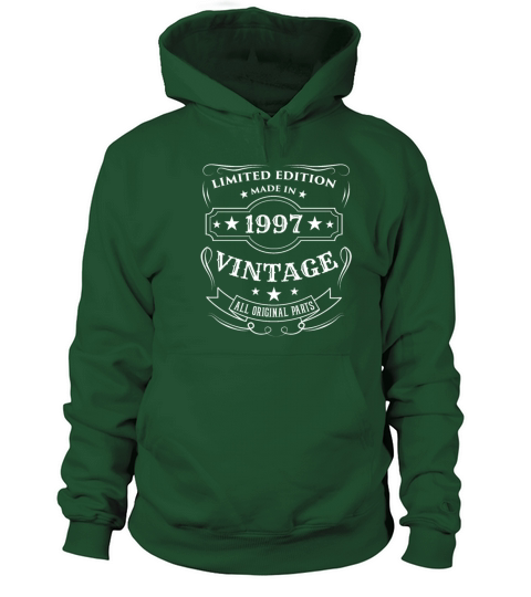 Limited Edition Made In 1997 Vintage Birthday Gift Men's Hoodie