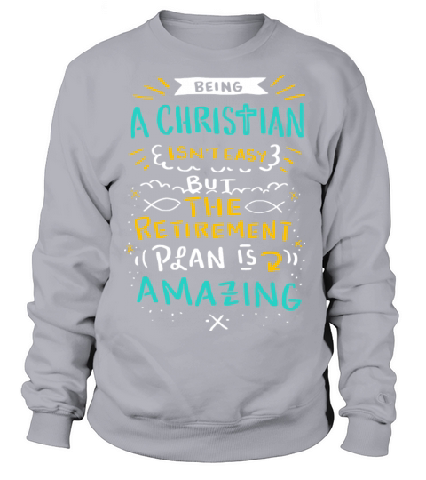 Christian Christianity Awesome Retirement Plan Women's Sweatshirt