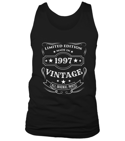 Limited Edition Made In 1997 Vintage Birthday Gift Men's Tank Top