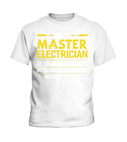 Electrician Electricity Electronics Electric Gift Kids T-Shirt