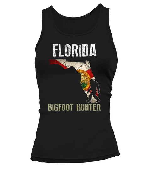 Florida Bigfoot Hunter shirt Tank top Woman