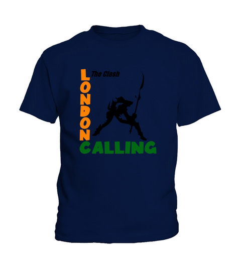 london calling the clash Ngeprunk Kids T-Shirt