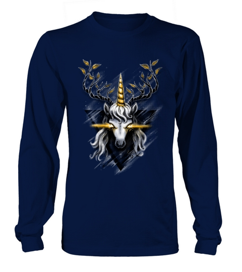 Deer Unicorn Men's Long Sleeve