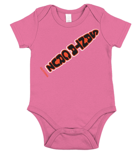 Santa Cruz California Tiki Logo Icon Script Board Short Sleeve Baby One-Piece