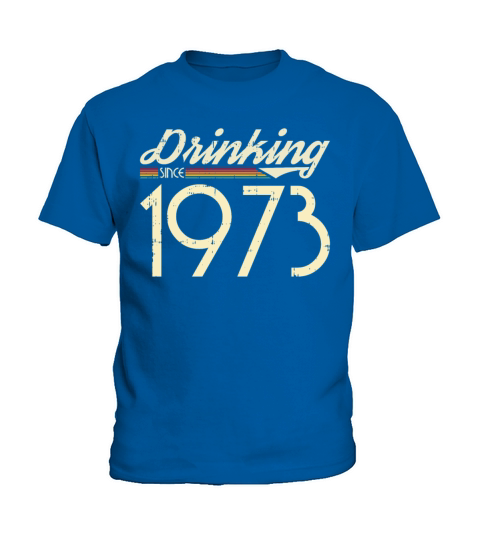 1973 Vintage born in Retro age Birthday gift idea Kids T-Shirt