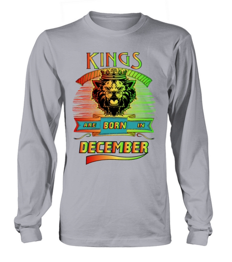 Kings are Born in December Women's Long Sleeve