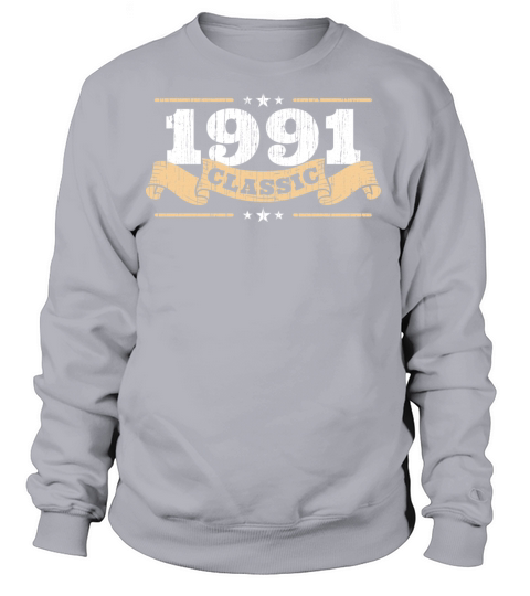 Anniversary 1991 Classic Matching Couple Distresse Women's Sweatshirt