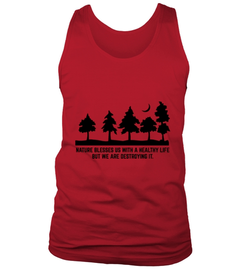 Nature Protect Preserve Forest Respect Wildlife Men's Tank Top