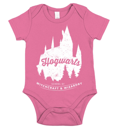 Harry Potter Hogwarts School Short Sleeve Baby One-Piece