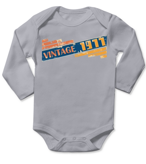 1977 VINTAGE Long Sleeve Baby One-Piece