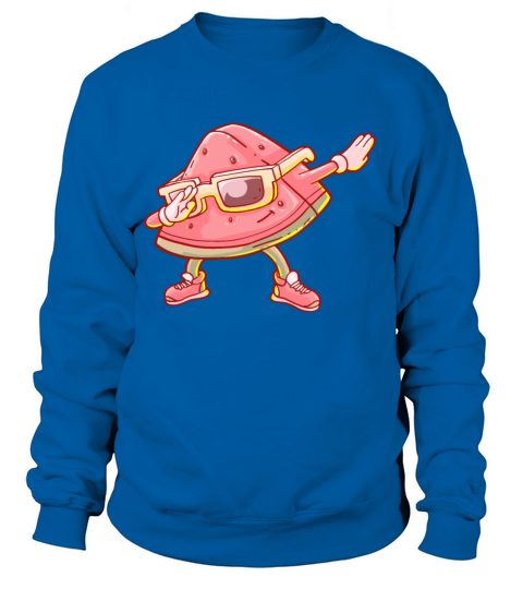 Watermelon Dabbing Kawaii Women's Sweatshirt