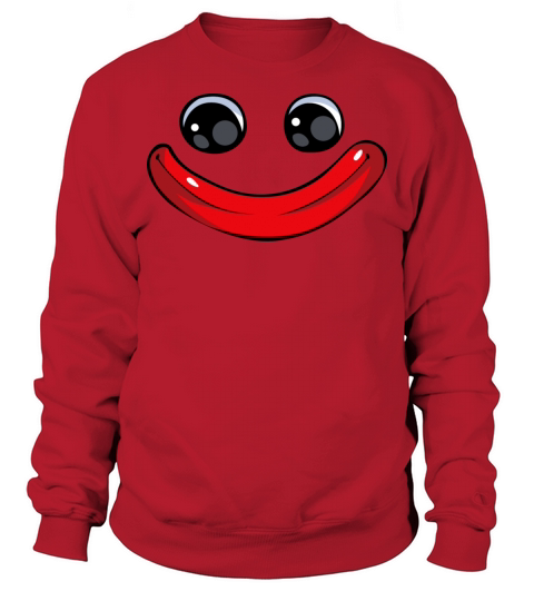 Huggy Wuggy Face Sweatshirt Unisex