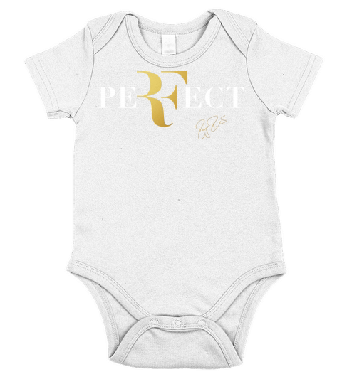 Roger Federer Perfect Short Sleeve Baby One-Piece