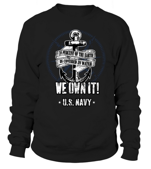 US Navy Sea Military American Sailor Gift Men's Sweatshirt