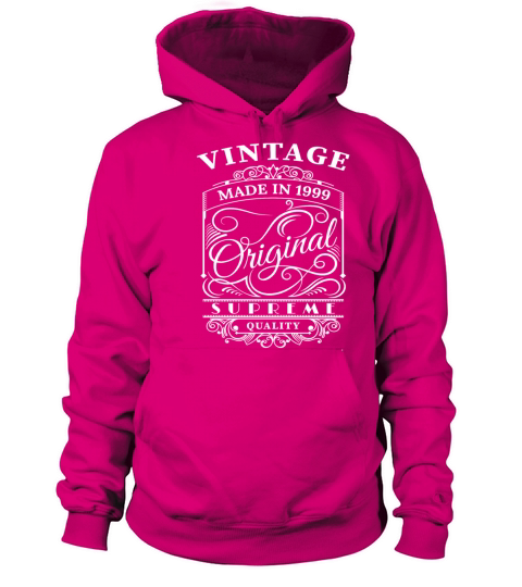 Vintage Made in 1999 Original Women's Hoodie