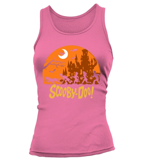 Kids Scooby Doo The Gang Halloween Silhouette Logo Tank top Woman