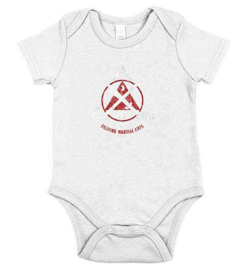 Filipino Martial Arts Kali Eskrima Arnis Short Sleeve Baby One-Piece