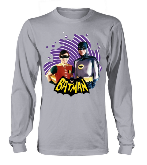 DC Comics Batman Robin Dynamic Duo Actors Women's Long Sleeve