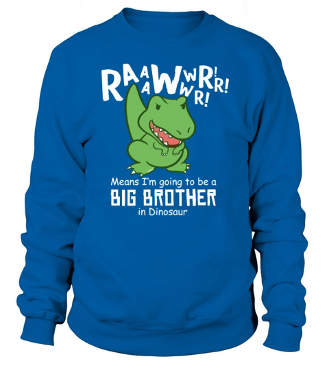 Big Brother Dinosaur Funny Women's Sweatshirt