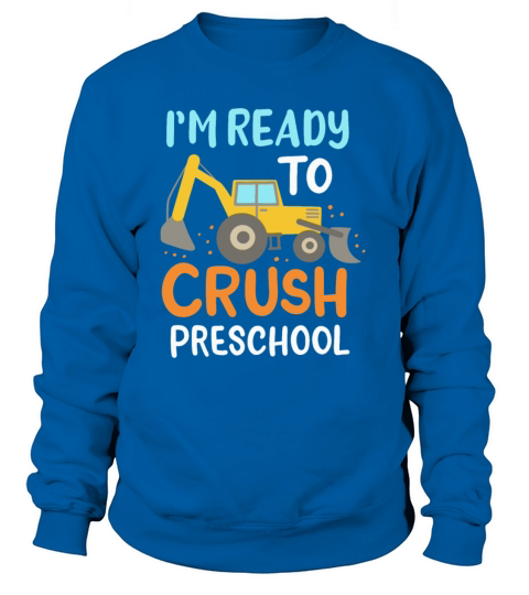Pre-K Beginner Preschool Teacher Excavator Fan Women's Sweatshirt