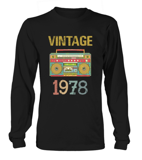 Vintage 1978 - 40th Birthday Gift Shirt Racing Women's Long Sleeve