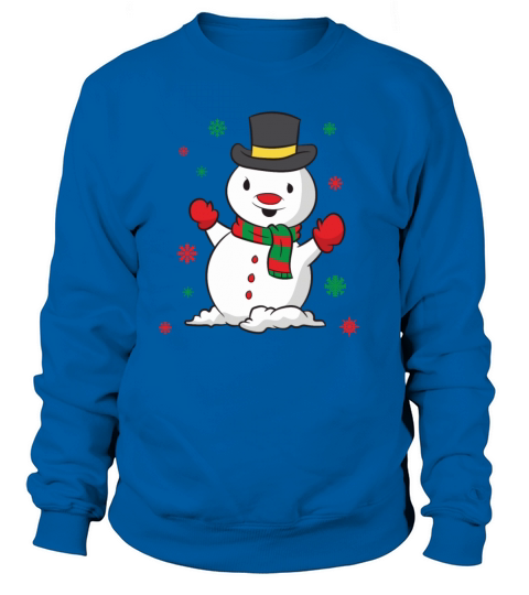 Christmas Snowman Funny Xmas Snowman Women's Sweatshirt