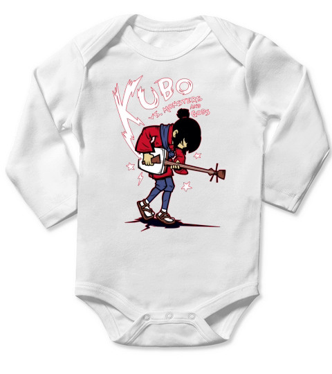Kubo - And - The - Two - Strings Long Sleeve Baby One-Piece