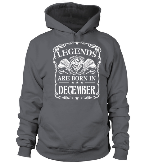 Legends are born in December Men's Hoodie