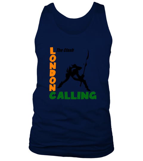 london calling the clash Ngeprunk Men's Tank Top