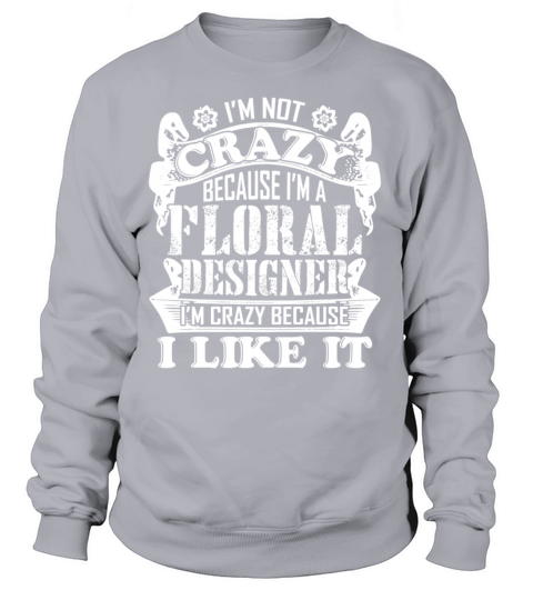 Floral Designer Shirt Women's Sweatshirt
