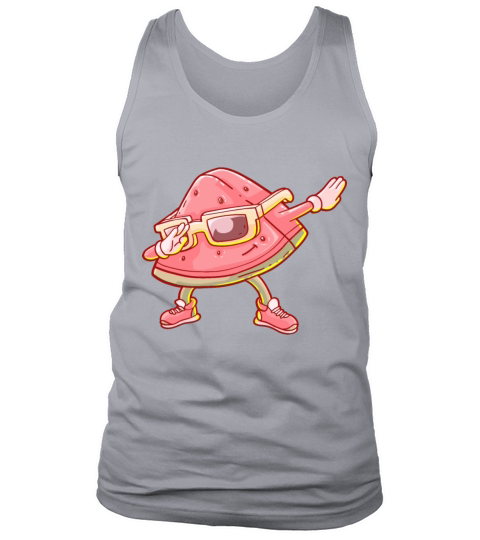 Watermelon Dabbing Kawaii Men's Tank Top
