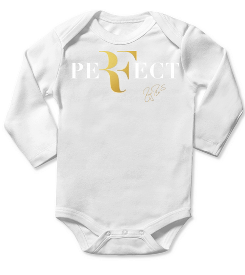 Roger Federer Perfect Long Sleeve Baby One-Piece