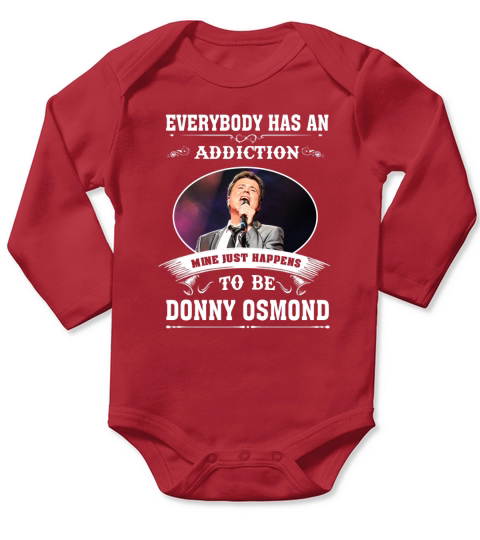 HAPPENS TO BE DONNY OSMOND Long Sleeve Baby One-Piece