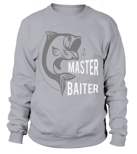 Master Baiter Fishing Hook TShirt - Funny Fisherma Women's Sweatshirt