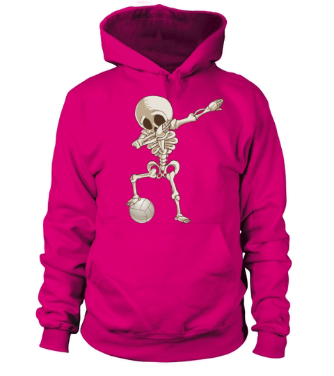 Volleyball Skeleton Dabbing Men's Hoodie
