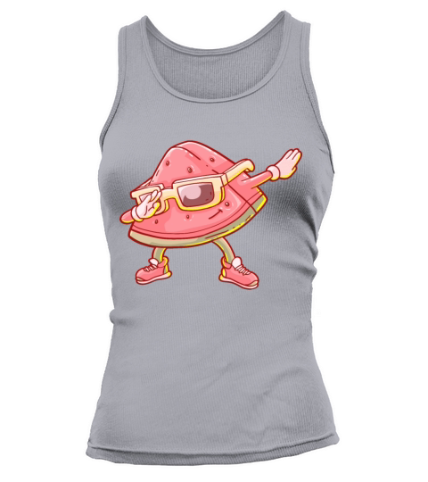 Watermelon Dabbing Kawaii Women's Tank Top