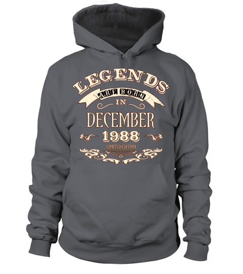 Legends are born in december 1988 Women's Hoodie
