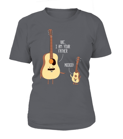 Uke I Am Your Father T Shirt Ukulele Guitar Music T-Shirt Woman