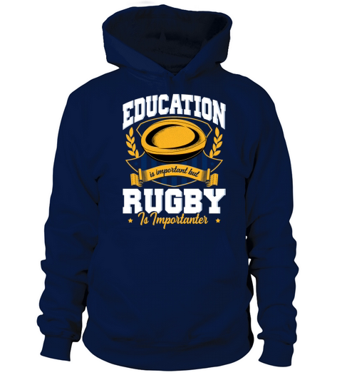 Education Is Important But Rugby Is Importanter Women's Hoodie