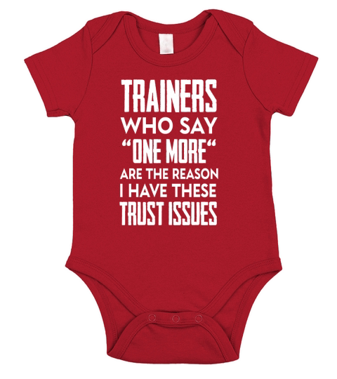 Trainers who say one more Short Sleeve Baby One-Piece