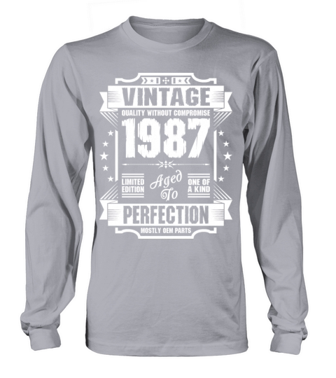 Vintage 1987 Perfection Men's Long Sleeve