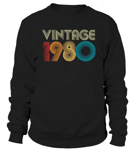 Vintage 1980 Men's Sweatshirt