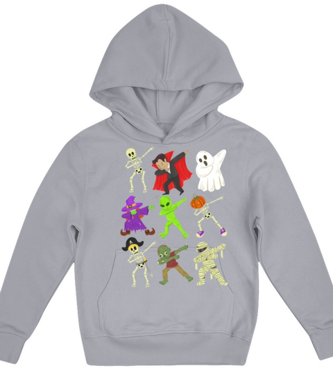 Halloween Dabbing Kids Hoodie